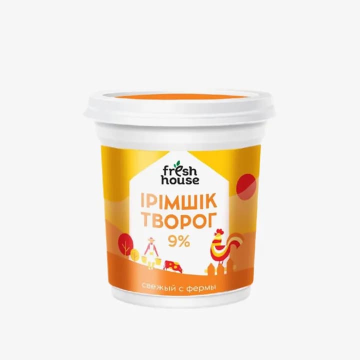 Fresh House Творог 9% 250 гр.