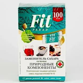 №10 Заменитель сахара на основе эритрита кор.(100 стиков)