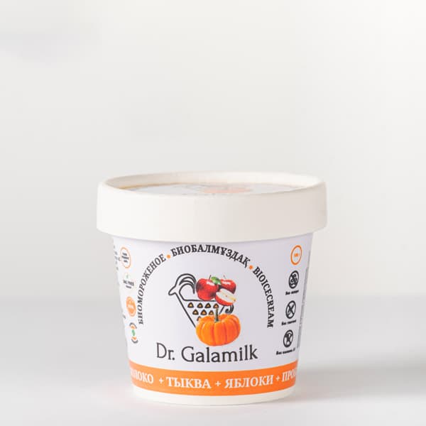 Gala milk Биомороженое Тыква-яблоко