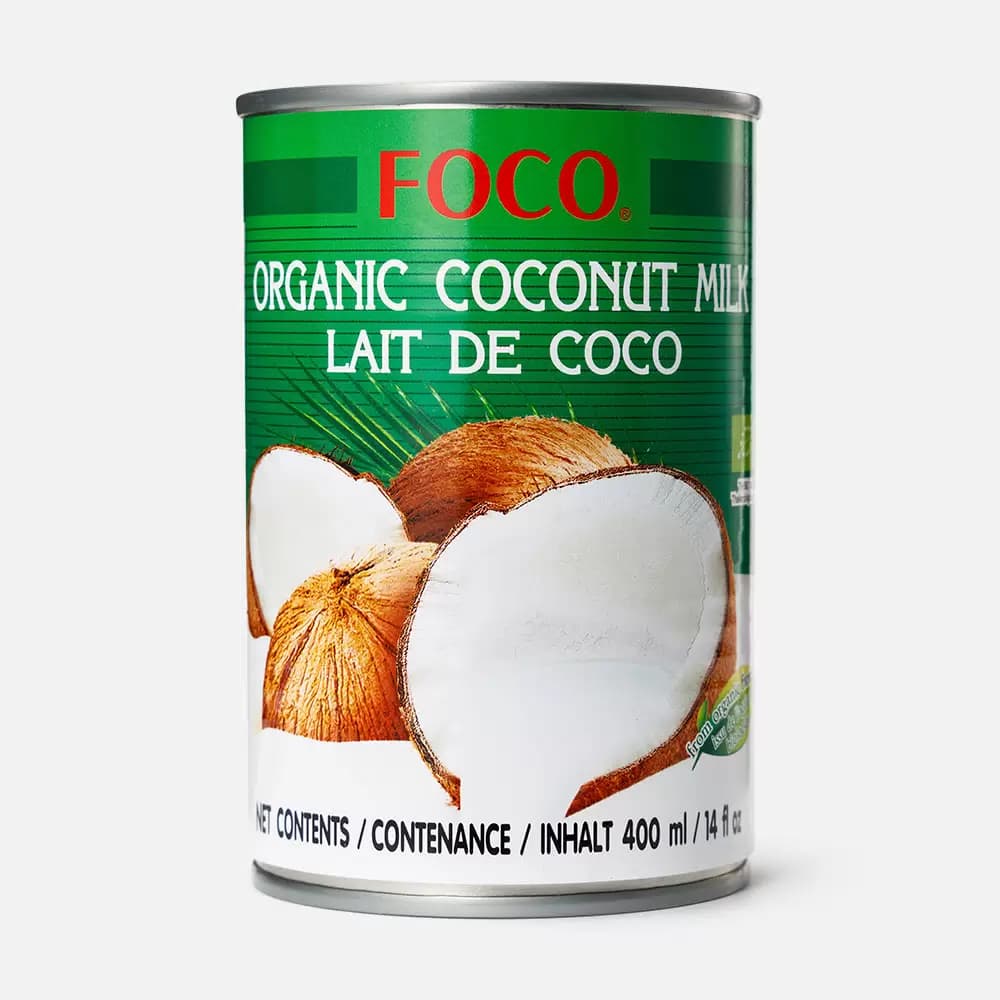 Органическое кокосовое молоко FOCO (10-12%) 400мл
