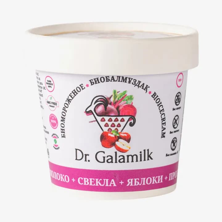 Gala milk Биомороженое Свекла-яблоко