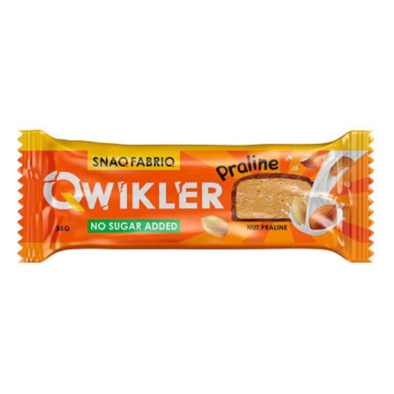 SNAQ FABRIQ Батончик глазированный QWIKLER Ореховое пралине 35 гр.