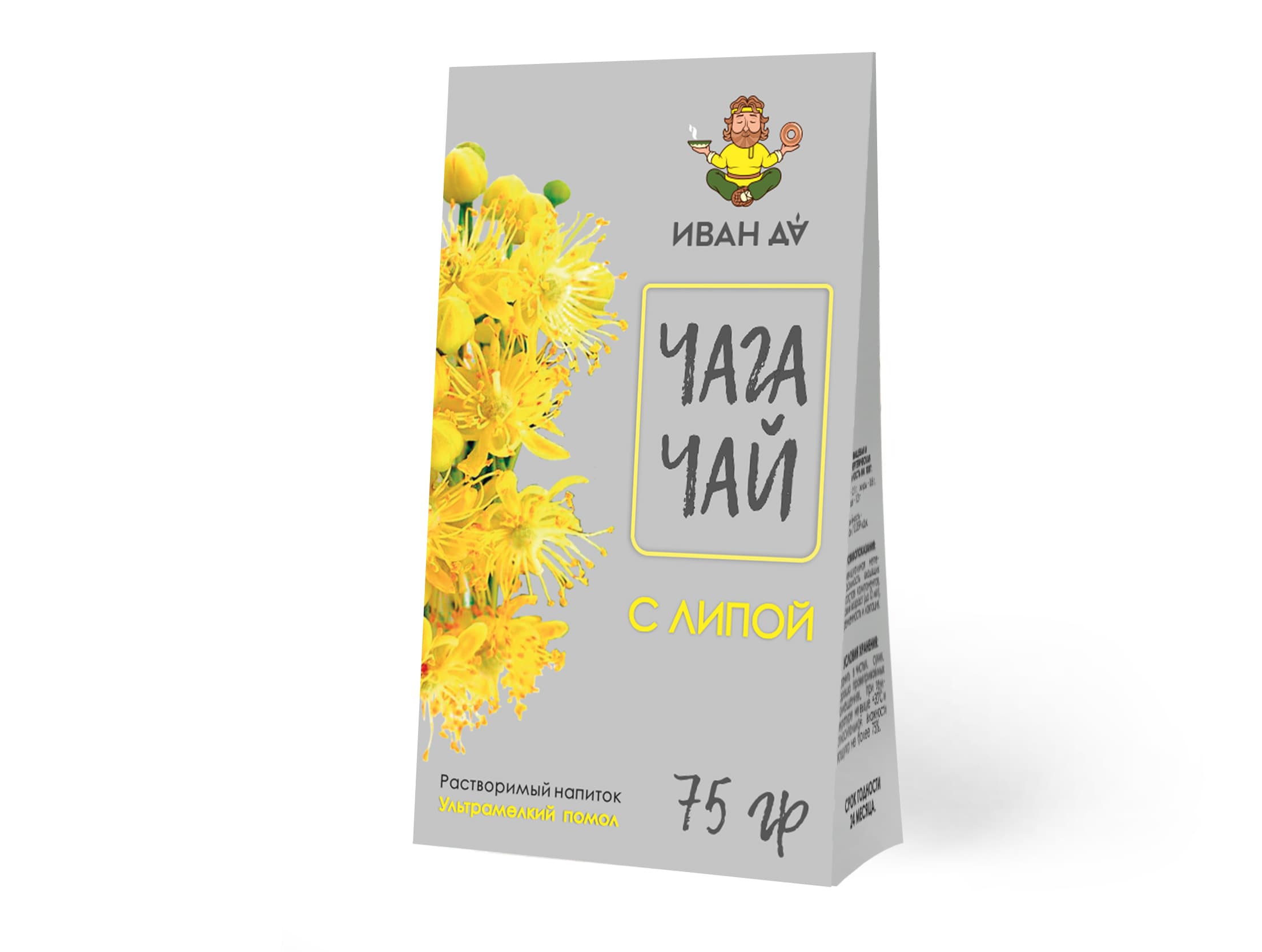 ИД Чайный напиток "Чага чай" с липой и донником 75 гр.