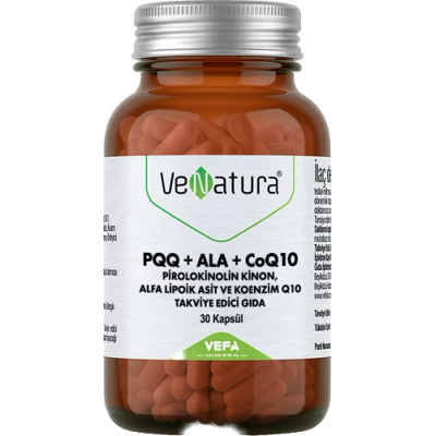 Venatura БАД PQQ+ALA+COQ10 30 капсул.