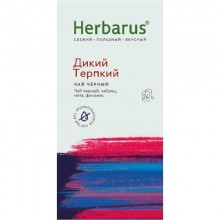 Herbarus Чёрный чай пакетированный "Дикий Терпкий" 24п.