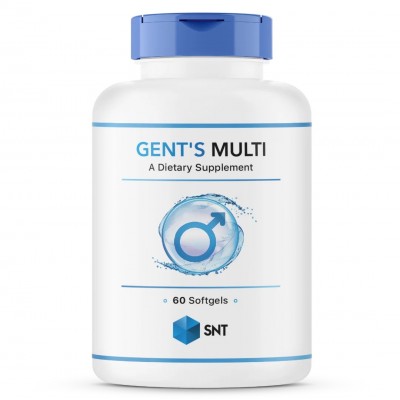 SNT Gent`s Multi, (Комплекс Витаминов для мужчин) 60 капсул