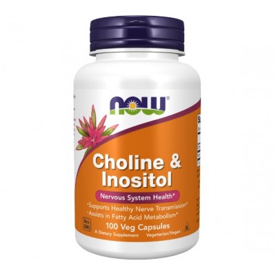 NOW Choline & Inositol (100 капсул)