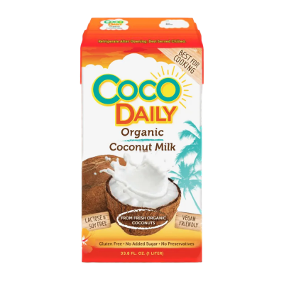 COCO DAILY Органическое кокосовое молоко 1л.