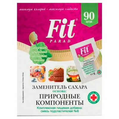 Fit parad №6 Заменитель сахара (90 саше)