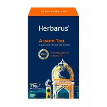 Herbarus Чай чёрный "Ассам" Assam листовой 90 гр.