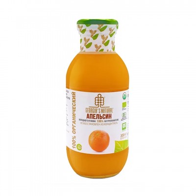 ORGANIC GEORGIAS NATURAL Апельсиновый сок 300 мл