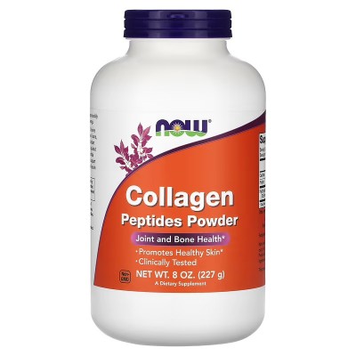 NOW пептиды коллагена (порошок) Collagen Peptides Powder 227 г