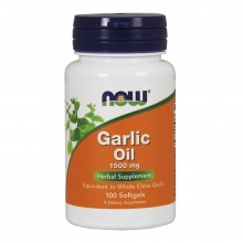 NOW Garlic Oil (чесночное масло) 1500 мг 100 капсул