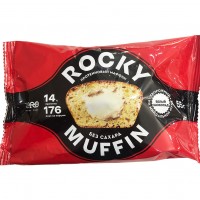 Rocky Muffin Протеиновый маффин творожный "Белый Шоколад" Без сахара 55гр.