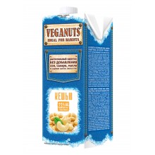 VEGANUTS растительное молоко КЕШЬЮ 1 л