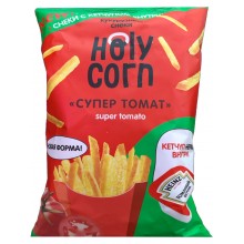 Holy Corn Кукурузные снеки "Томат с соусом Хайнз" 30 гр.