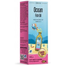 ORZAX OCEAN Fish Oil Syrop Tutti Frutti 150 мл.