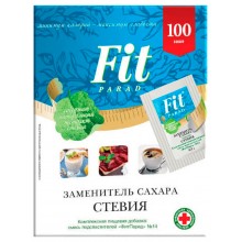 Fit parad №14 Заменитель сахара на основе стевии (100 стиков)