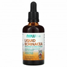 NOW Liquid Echinacea Kids жидкая эхинацея 15мг 59 мл