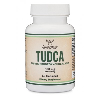 Double Wood Supplements Tudka Таурурсодезоксихолевая кислота, 60 капсул