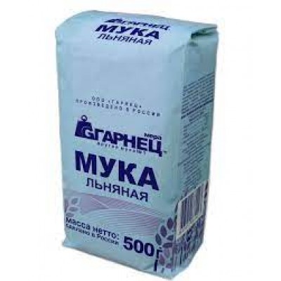 Мука Гарнец Льняная 500гр