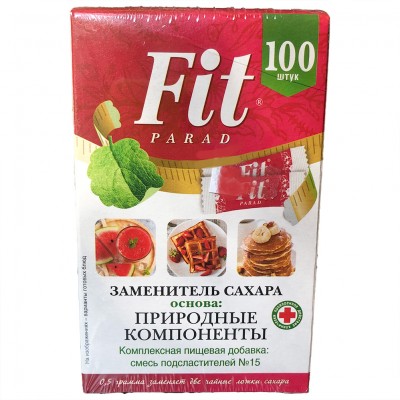 Fit parad №15 Природный заменитель сахара 100 саше