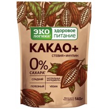 Экологика Напиток растворимый "КАКАО+" 140гр.