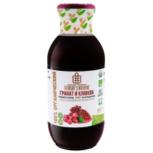 ORGANIC GEORGIAS NATURAL Гранатовый сок с клюквой 300 мл.