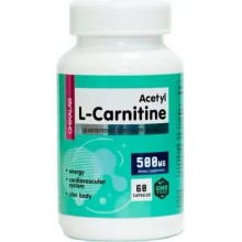 CHIKALAB Ацетил L-карнитин 500 мг. 60 капсул.