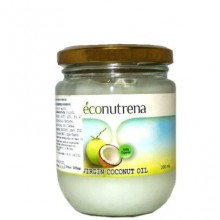 Econutrena Органическое кокосовое масло холодного отжима 200мл.