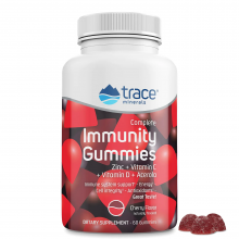 Trace Minerals Жевательные конфеты для поднятия иммунитета Вишня