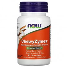 NOW ChewyZymes (90 жевательных таблеток)