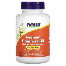 NOW Evening Primrose Oil 1000 мг. 90 капсул