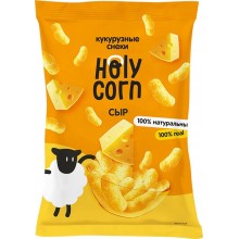 Holy Corn Кукурузные снеки "Сыр" 50 гр