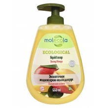 Molecola Жидкое крем-мыло для рук "Солнечное манго" 550 мл.