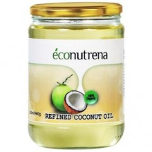 Econutrena Органическое кокосовое масло рафинированное 500мл