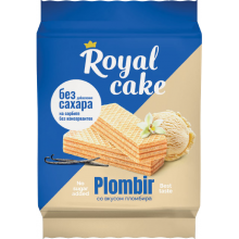 REX Royal Cake Вафли на сорбите со вкусом пломбира 120 гр