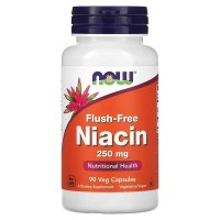 NOW Flush Free Niacin 250 мг. 90 капсул