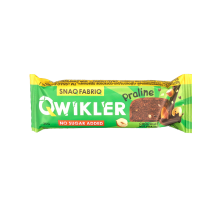 SNAQ FABRIQ Батончик глазированный QWIKLER Шоколадно-ореховое пралине 35 гр.