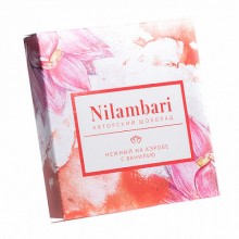Шоколад Nilambari нежный на кэробе с ванилью 65гр.