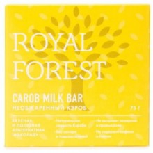 Royal Forest Шоколад из необжаренного кэроба 75 гр.