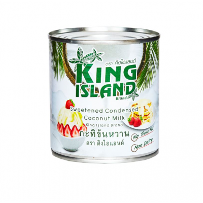 King island Сгущенное кокосовое молоко 380 гр.