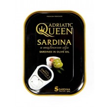 Adriatic Queen Сардины в оливковом масле 105 гр.