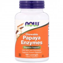 NOW Papaya Enzymes (180 таблеток)