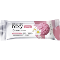 Protein REX Rexy young Батончик протеиновый "Клубничное мороженое" 35 гр.