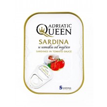 Adriatic Queen Сардины в томатном соусе 105 гр