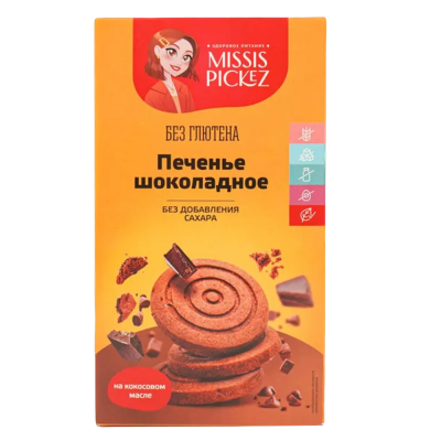 Missis Pickez Печенье шоколадное 100 г