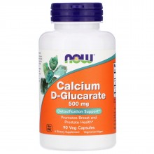 NOW Calcium D-Glucarate 500 мг. (90 капсул)