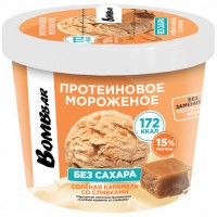 BOMBBAR Мороженое семейное "Солёная карамель" 150 гр