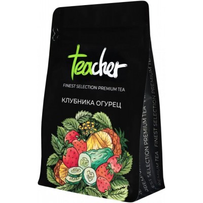 TEACHER Чай Клубника огурец 100 гр